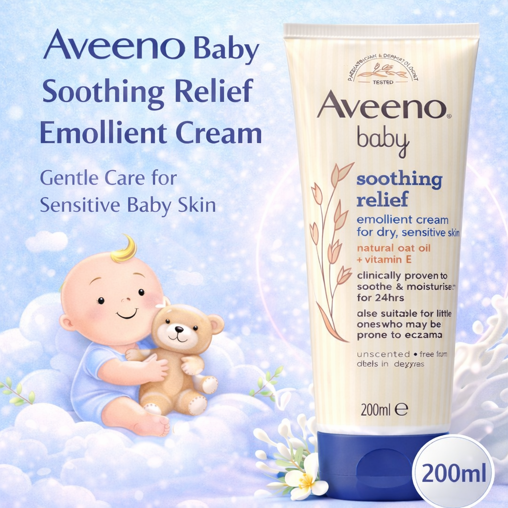 Aveeno Baby Soothing Relief Emollient Cream - Dermatologist Recommended